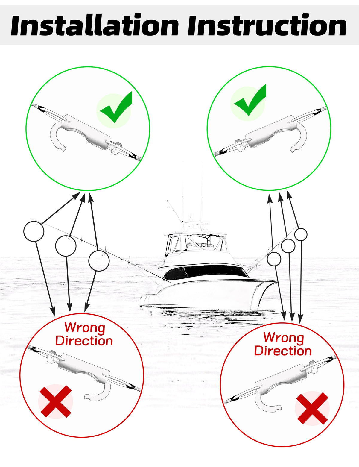 Bluewing Upgraded Outrigger Rigging Kit Model B