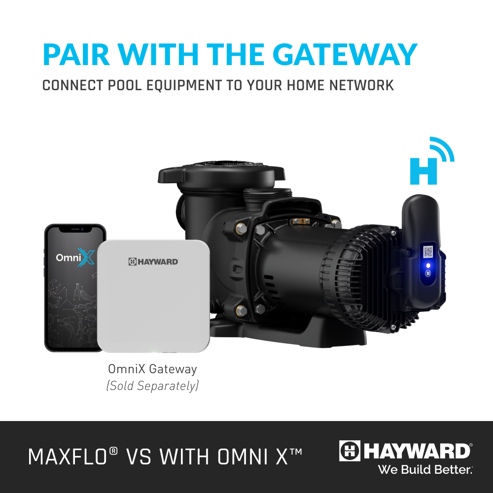Hayward 2.25 HP MaxFlo VS 420 Variable Speed Pump with OmniX | W3VSP23420