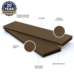 DDecks Duro360 Composite Reversible Decking Board 138mm x 23mm x 3.6m - All Colours