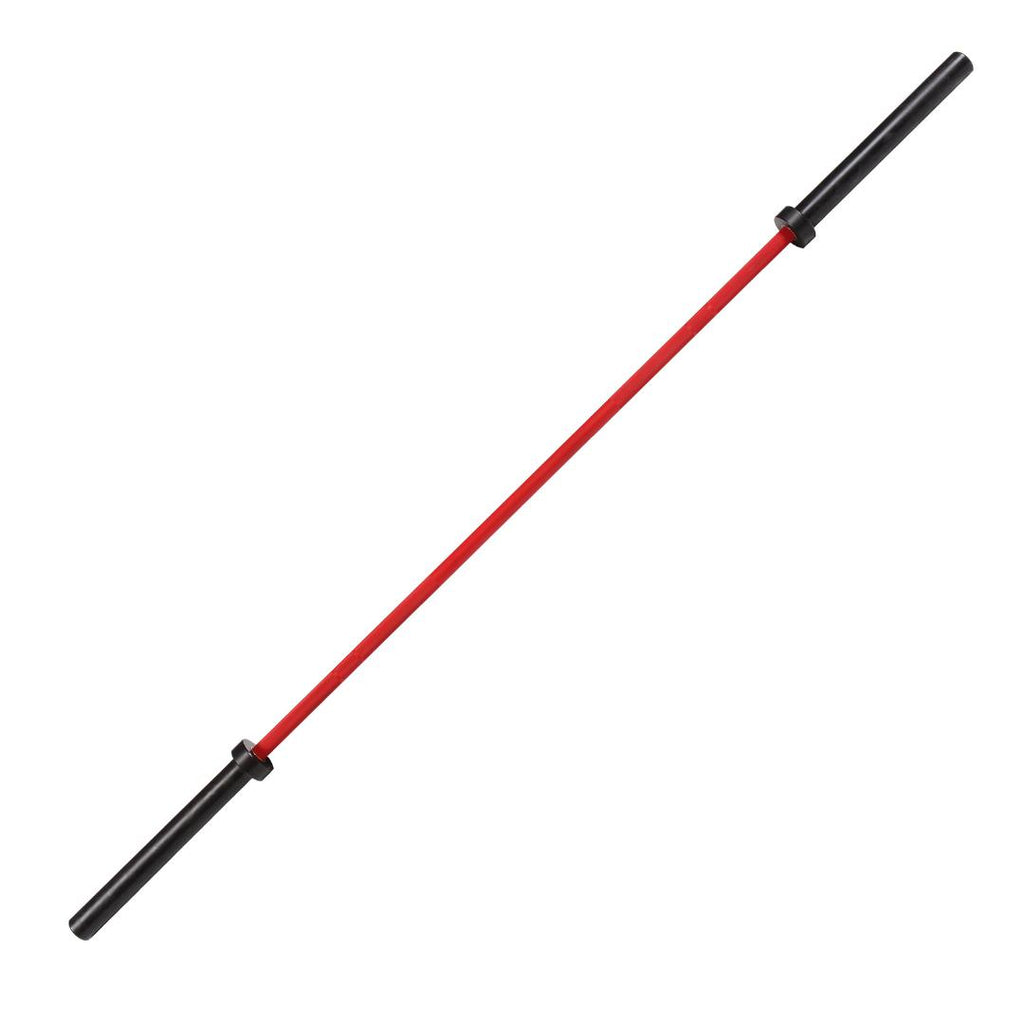 Muscle Motion 20kg Cerakote Red Olympic Barbell (1500LBS RATING)