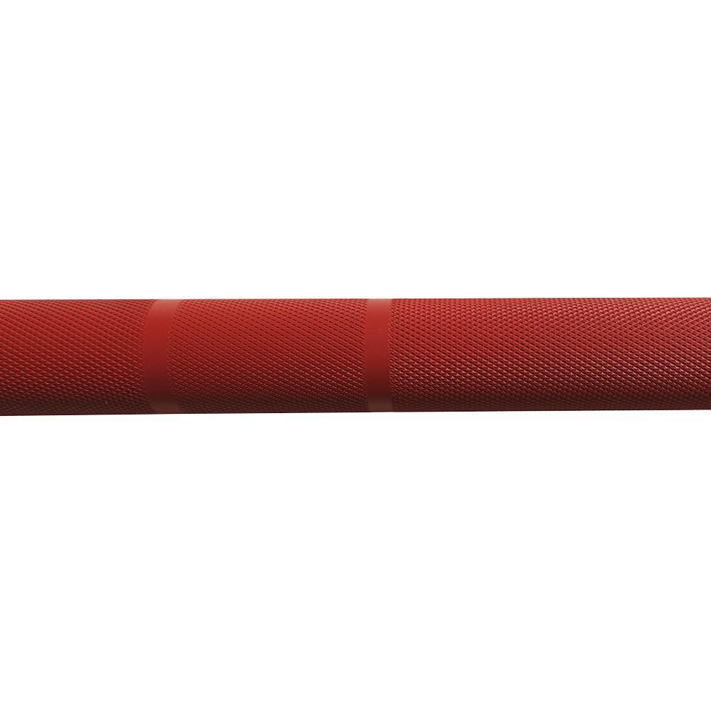 Muscle Motion 20kg Cerakote Red Olympic Barbell (1500LBS RATING)