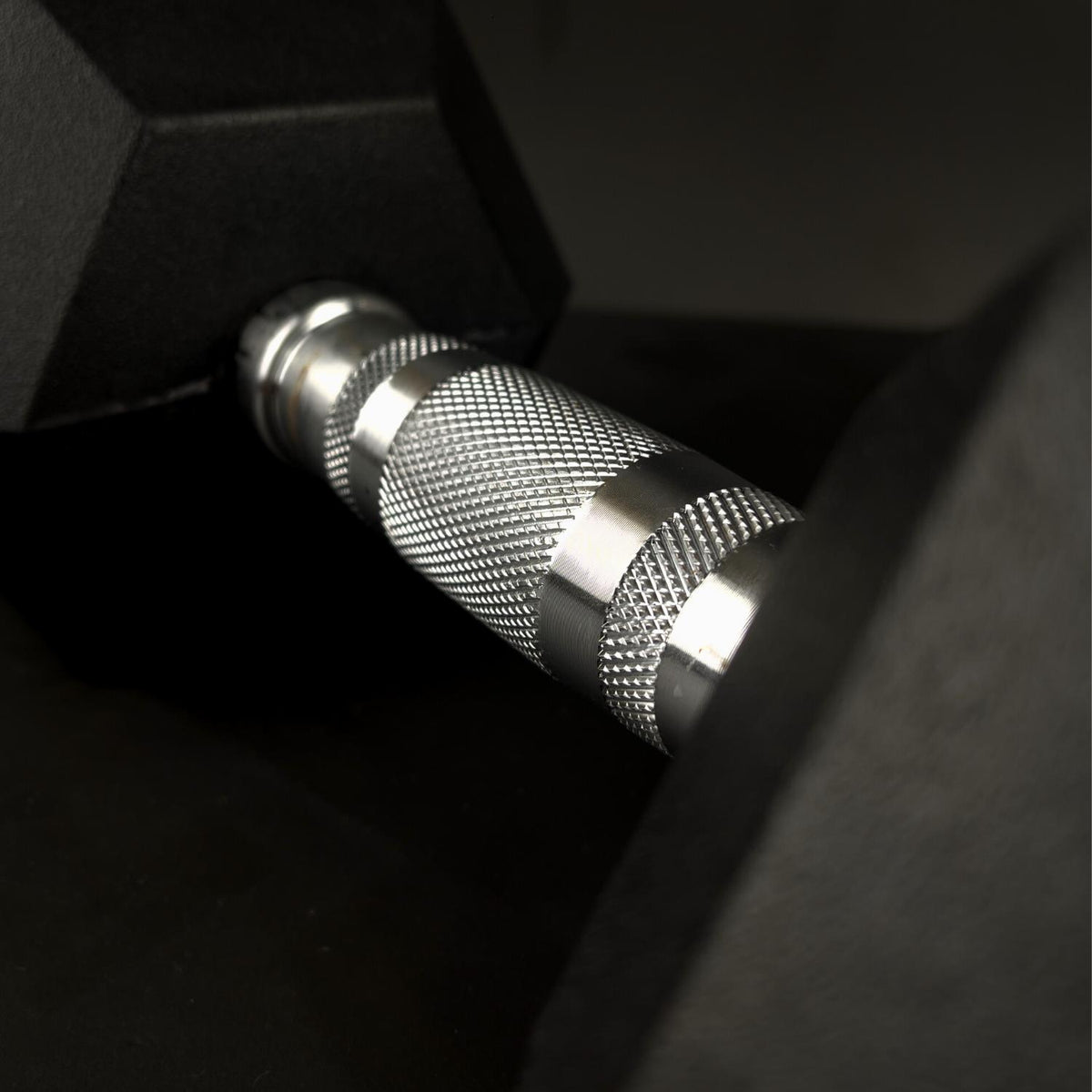 20kg Muscle Motion Rubber Hex Dumbbells (Sold Individually)