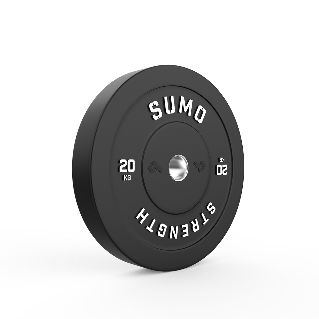 20kg Black Bumper Plates (Pair)