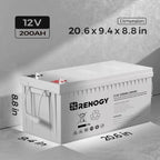 12V 200Ah Deep Cycle AGM Battery