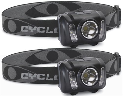 Cyclops 210 Lumen Headlamp 2 Pack