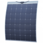 210W mono fibreglass semi-flexible solar panel with self-adhesive backing (made in Austria)