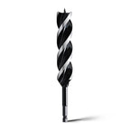 1-1/5" x 12" Auger Drill Bit for Soft and Hard Wood,Hex Shank - size: 1-1/5", style: 12"