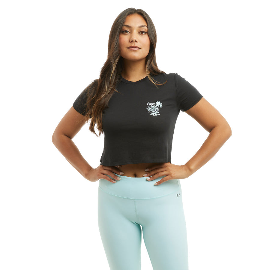 Pelagic Women's Premium Crop Paradise T-shirt