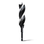1-1/8" x 6" Auger Drill Bit for Soft and Hard Wood,Hex Shank - size: 1-1/8", style: 6"