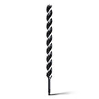 1-1/8" x 18" Auger Drill Bit for Soft and Hard Wood,Hex Shank - size: 1-1/8", style: 18"