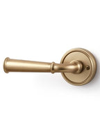 Door Handle Champagne Bronze Passage Door Door Lever, 1 Pack - color: Champagne Bronze