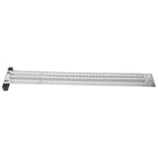 Ultra Precision Marking T-Rule Hole Ruler Stainless Scribing Mark Carpenter Line Carpenter Measuring Tool(16 inches) - size: 16 inches