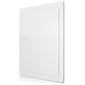 BOZZON Access Panel for Drywall - 12 x 16 in - Wall Hole Cover - Access Door - Plumbing Access Panel for Drywall - Heavy Durable Plastic White - size: 12 x 16
