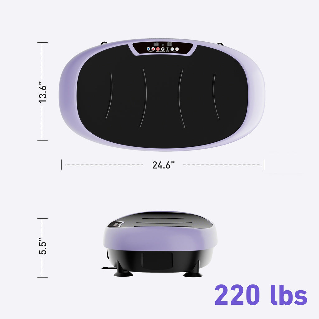 DeerRun® High-Power Full‑Body Vibration Plate Workout, 220lbs