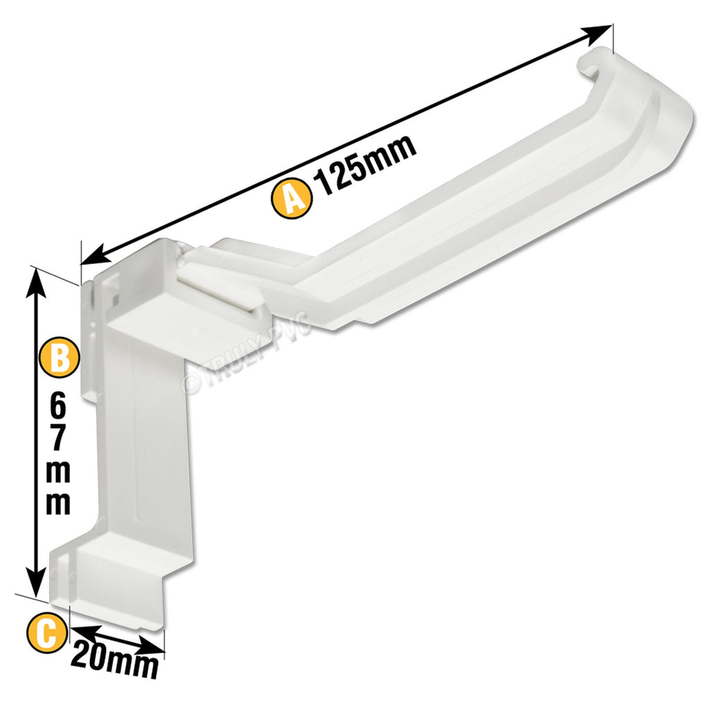 Ultralite 500 UCB500 Concealed Gutter Brackets (5 Pack)