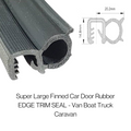 Flexible PVC Edge Trim with Closed Cell Neoprene Bubble Seal – Water Tight Rubber Seal