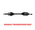 Front Left CV Axle Shaft fits 03-08 Toyota Corolla 1.8L Manual Transmission