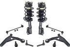 Front Struts Control Arms Ball Joints Tie Rods for Dodge Journey V6 2009-2019