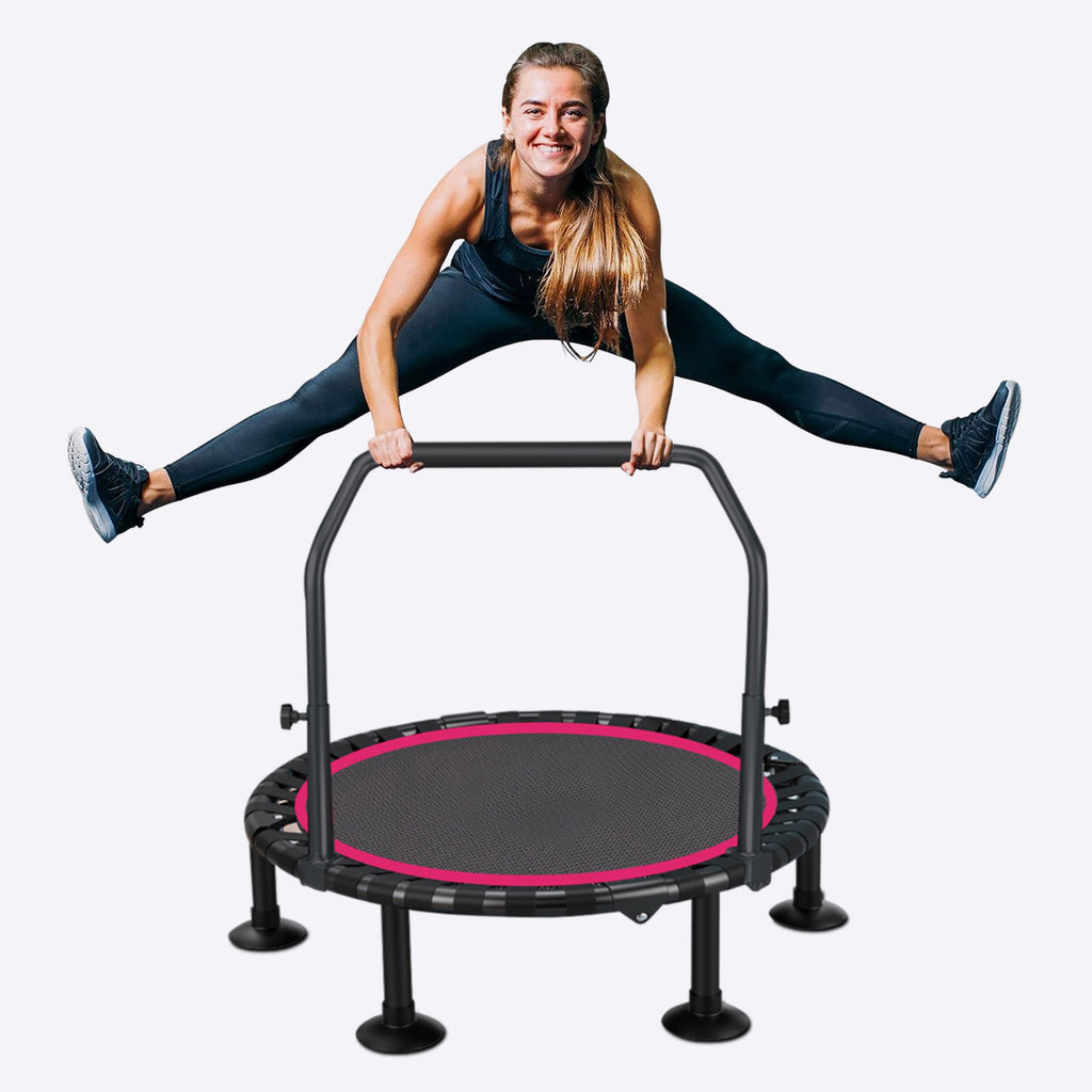 DeerRun® 40" Foldable Mini Trampoline Max Load 330lbs