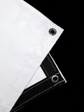 40 oz Ultimate Duty White Vinyl Coated Tarp by AtlasShield®