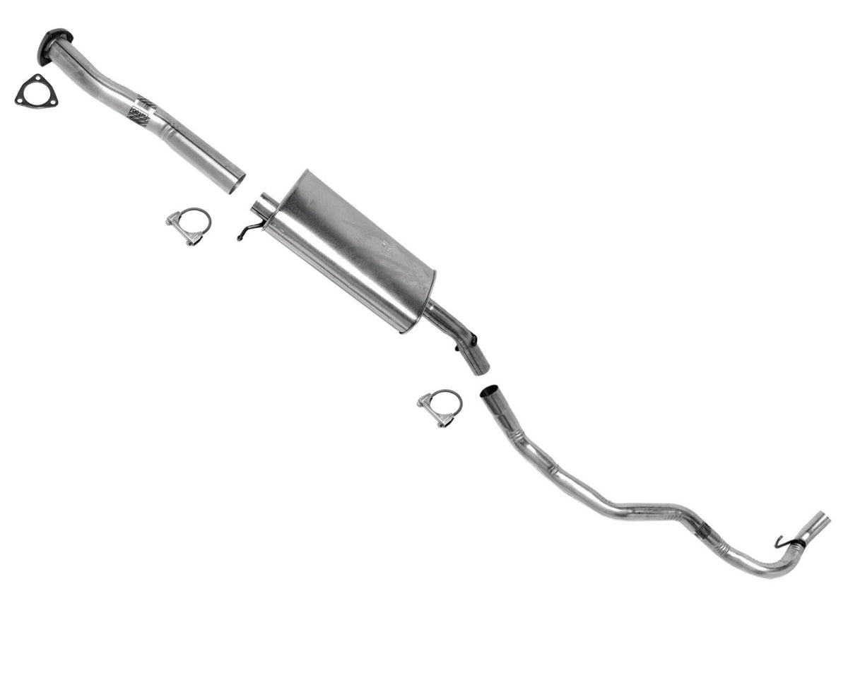 For 1998-2000 S10 Sonoma Pick 2 Wheel Drive 108 W.B. 2.2L Muffler Exhaust System