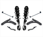 Front Coil Spring Struts Control Arms Tie Rods Links For Toyota Yaris 2006-2014