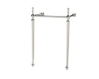 Old London Richmond Basin stand, Adjustable Durable, Easy-Install Basin Support for Traditional Toilet Accessory, Chrome