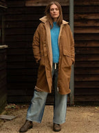 NEW Cape Cove Men's Embrace Regular Fit Water Resistant Coat - Brown - Medium