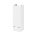 Hudson Reed Fusion Floor Standing 1 Door Compact Base Unit without Basin, Modern Bathroom Furniture in Gloss White Finish, 300mm