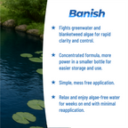 Banish Barley Straw Essence Pond Water Treatment