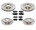 For 09-10 Clubman Base ( No S Model ) 294mm Front Brake Disc Rotors & Pads 6pc