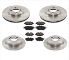 For 09-10 Clubman Base ( No S Model ) 294mm Front Brake Disc Rotors & Pads 6pc