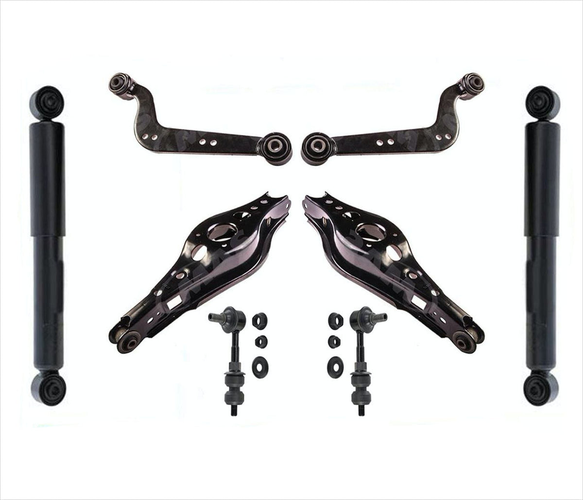 Rear Shocks Lower & Upper Suspension Control Arms & Links For 06-18 Toyota RAV4