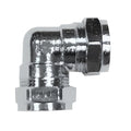 PX12 Primaflow Chrome Plated Compression Elbow 15mm (Pack of 10)
