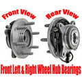 4 Wheel Drive Only 2018-2020 for Ford F150 Front Hub Bearings REF# JL3Z1104E