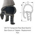 TSEC 2415 VW T5 TRANSPORTER TAILGATE AND BARN DOOR RUBBER BODY SEAL
