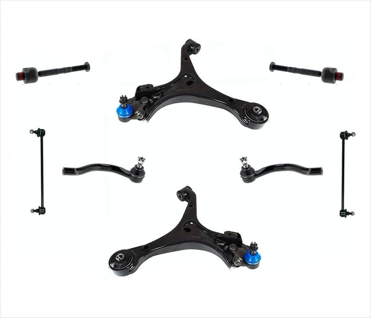 Front Lower Control Arms W/ BJs 8Pcs Chassis Kit Fits Honda Civic 2012-2015