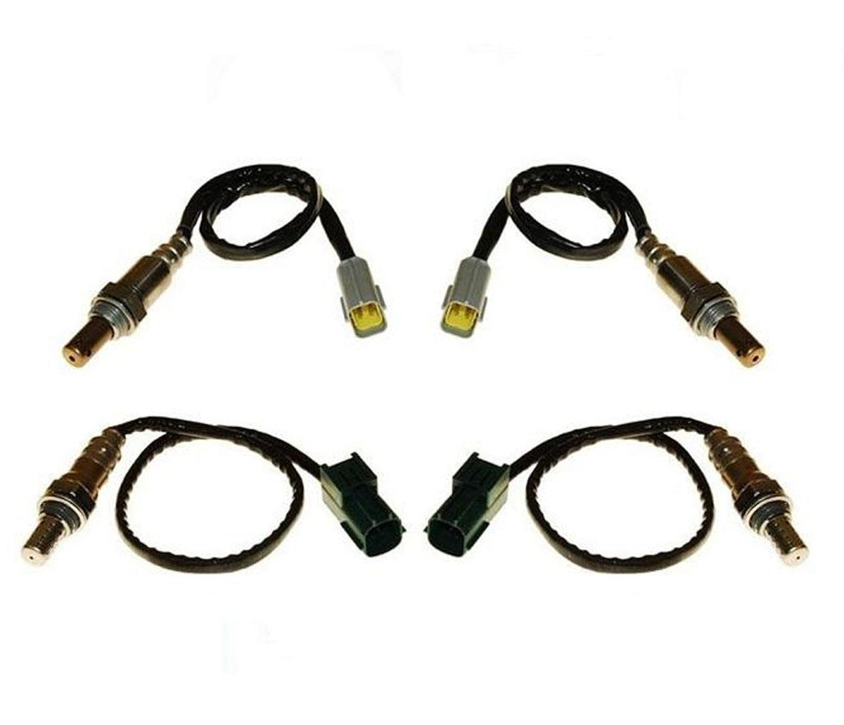 2007-2012 QX56 Armada Titan 5.6L Front & Rear Oxygen Sensors (4) O2 Sensor
