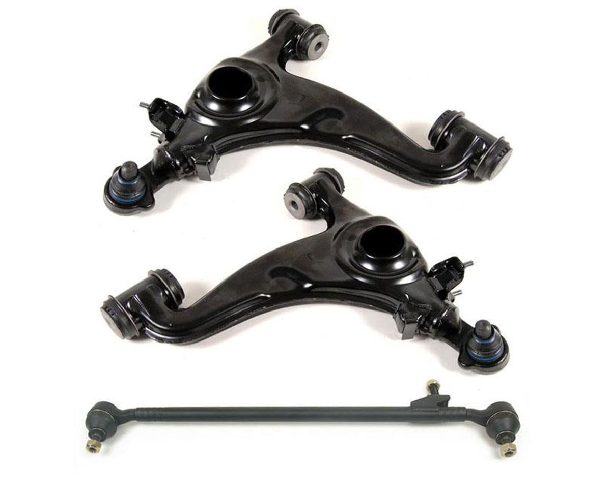 Front Lower Control Arms Ball Joint 1984-1993 for Mercedes Benz 190D 190E 3pc