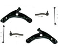 Front Lower Control Arms Outer Rods Sway Bar Links for Toyota Yaris 2006-2016