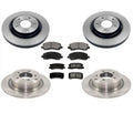 Front & Rear Brake Rotors Brake Pads for Mitsubishi Outlander Sport 11-12