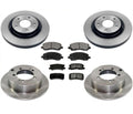 Front Rear Disc Rotors & Brake Pads For Mitsubishi Outlander 09-12 7 Passengers