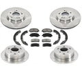 06-12 For Mitsubishi Eclipse 2.4L 4 Cyl FR R Brake Disc Rotors Pad Parking 7p