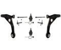 For 09-2015 Dodge Journey Low Control Arm With Ball Joints Tie Rods 10Pc