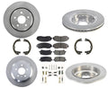 Disc Brake Disc Rotors, Ceramic Brake Pads for 2019-2020 Honda Passport 8pc