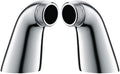 iBathUK Nira Bathroom Bath Mixer Tap Legs Adapter Pillar for Easy Installation and Secure Fit, Bathroom Mixer Tap, Chrome