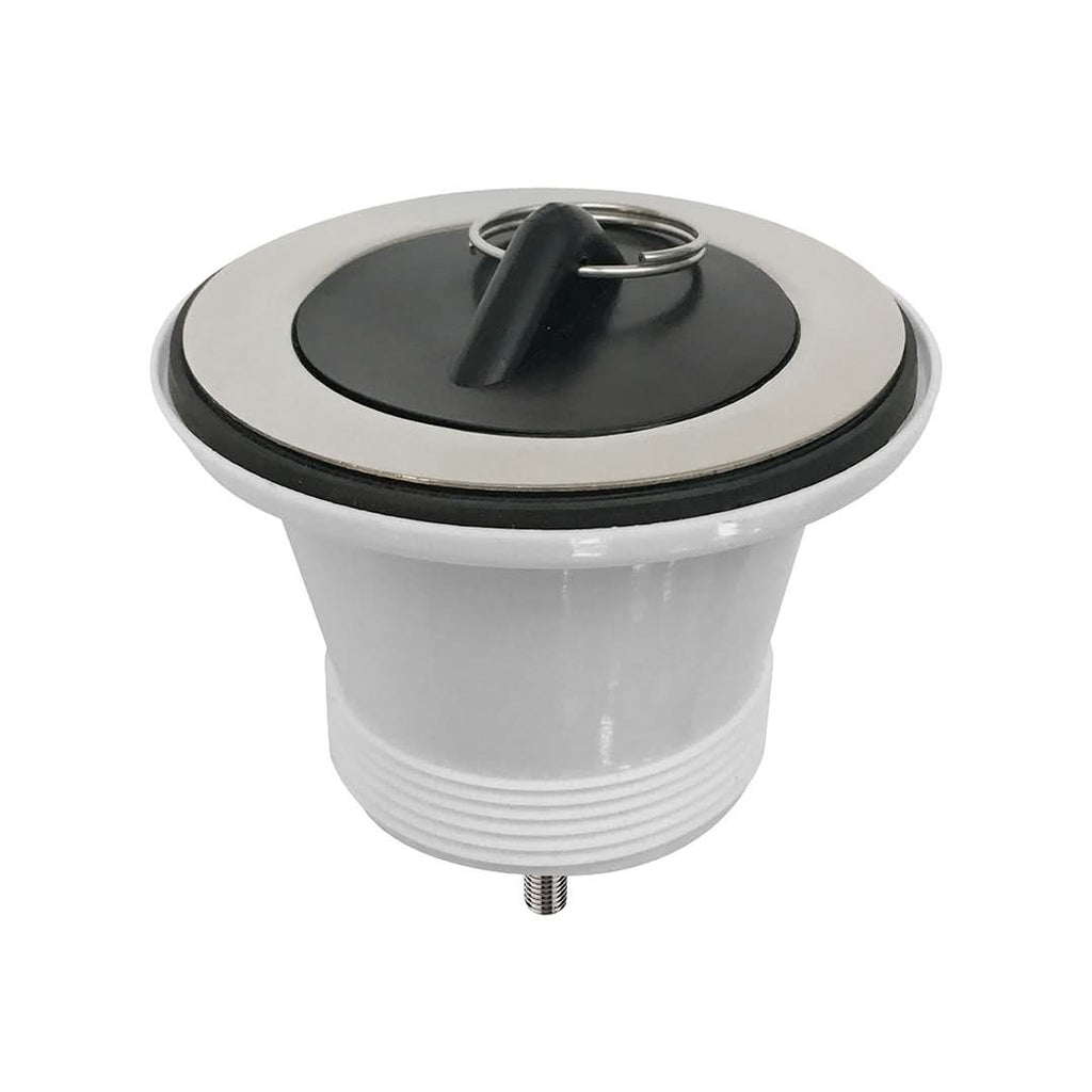 Rene Cleaner Sink Waste & Plug - Chrome/Black