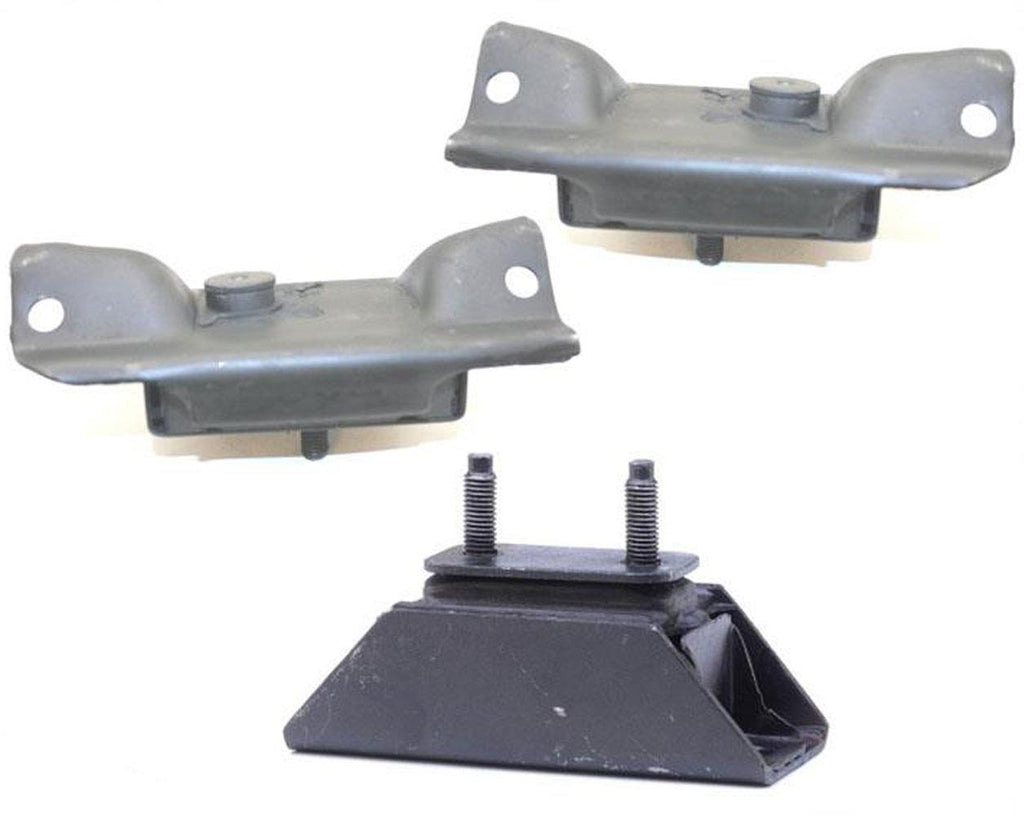 Engine Motor Mounts + Transmission Mount 3pc Kit for 94-95 Ford Bronco 5.8L