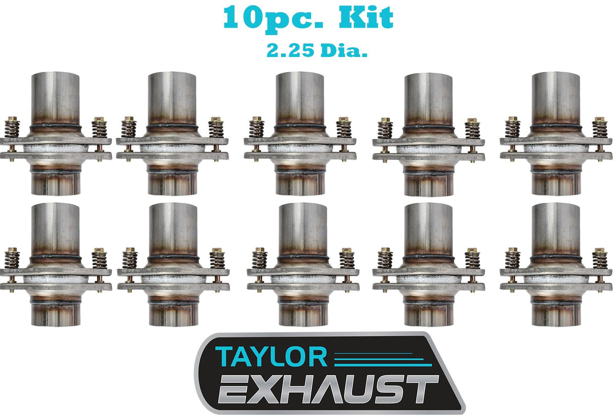 2.25"  Exhaust Spherical Joint Repair Flange Universal Spring Bolt 10pc kit