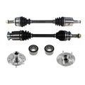 Front Cv Axles Wheel Hubs & Bearings for Honda Civic 1.3L Hybrid 2006-2011